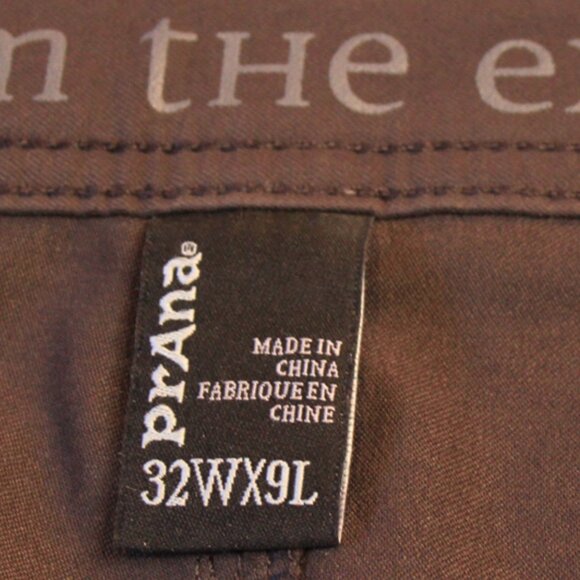 Prana Stretch Zion Men's Shorts 32" Waist 9" Inseam Hiking Outdoor Casual - Picture 4 of 5